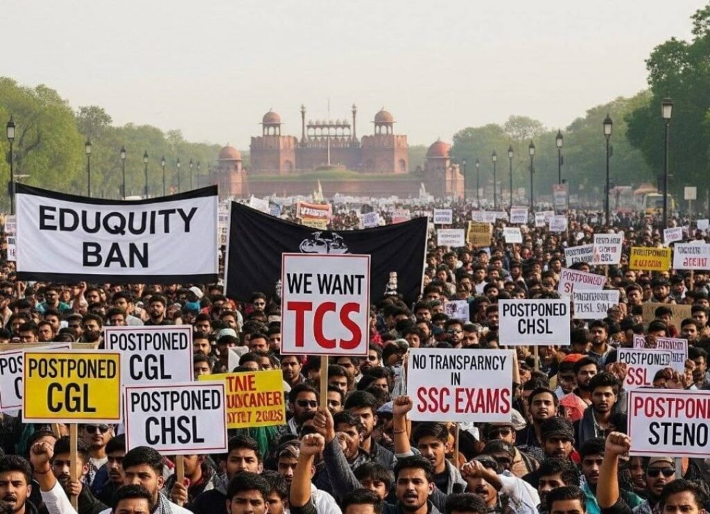 Ssc students protest