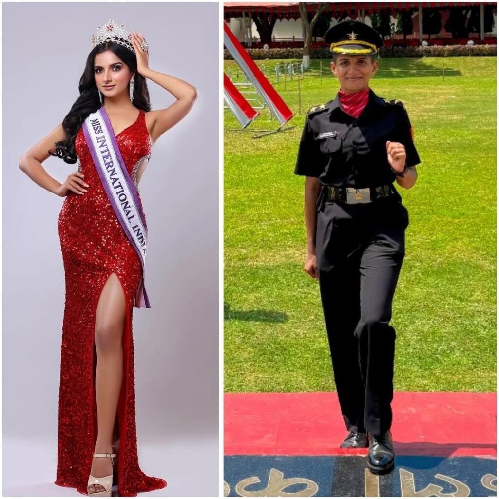 From Miss International India to Commissioned Army Officer: Pune’s Kashish Methwani’s Remarkable Journey
